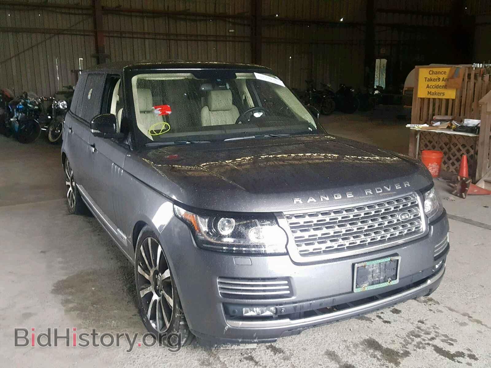 Photo SALGV3TF6EA166552 - LAND ROVER RANGE ROVE 2014