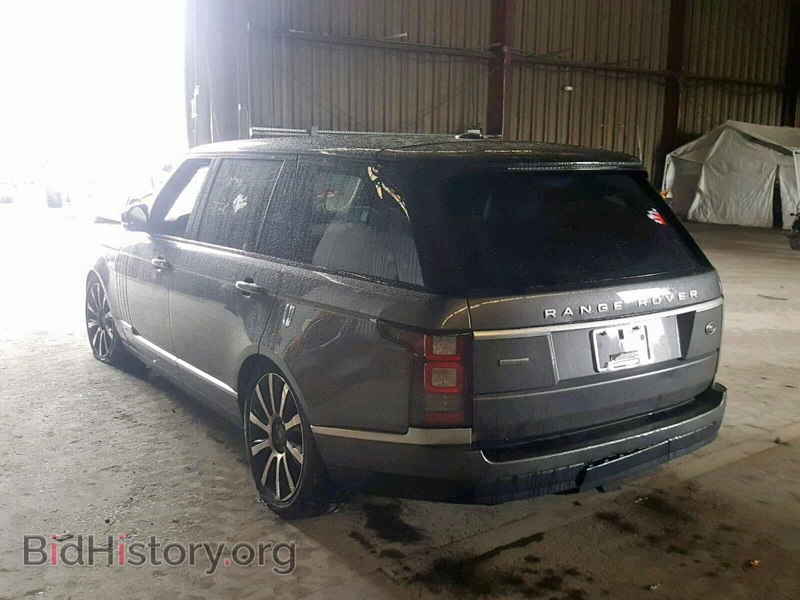 2014 LAND ROVER RANGE ROVE - VIN: SALGV3TF6EA166552 - Фото 3