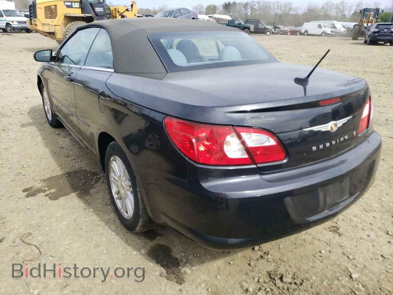 2008 CHRYSLER SEBRING - VIN: 1C3LC55R58N607961 - Фото 3