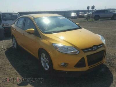 2012 Ford FOCUS Focus SE, желтый — VIN 1FAHP3F25CL467724, Copart