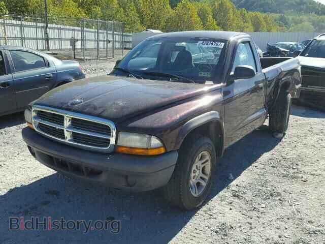 2004 DODGE DAKOTA - VIN: 1D7FL16K04S559712 - Фото 2