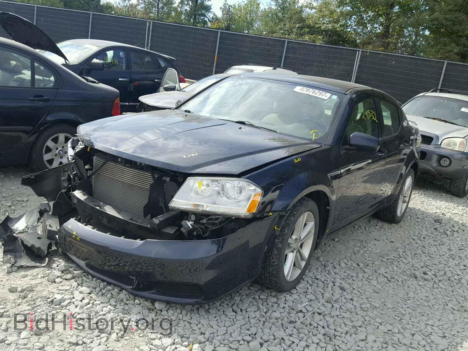 2012 DODGE AVENGER - VIN: 1C3CDZCB0CN201444 - Фото 2