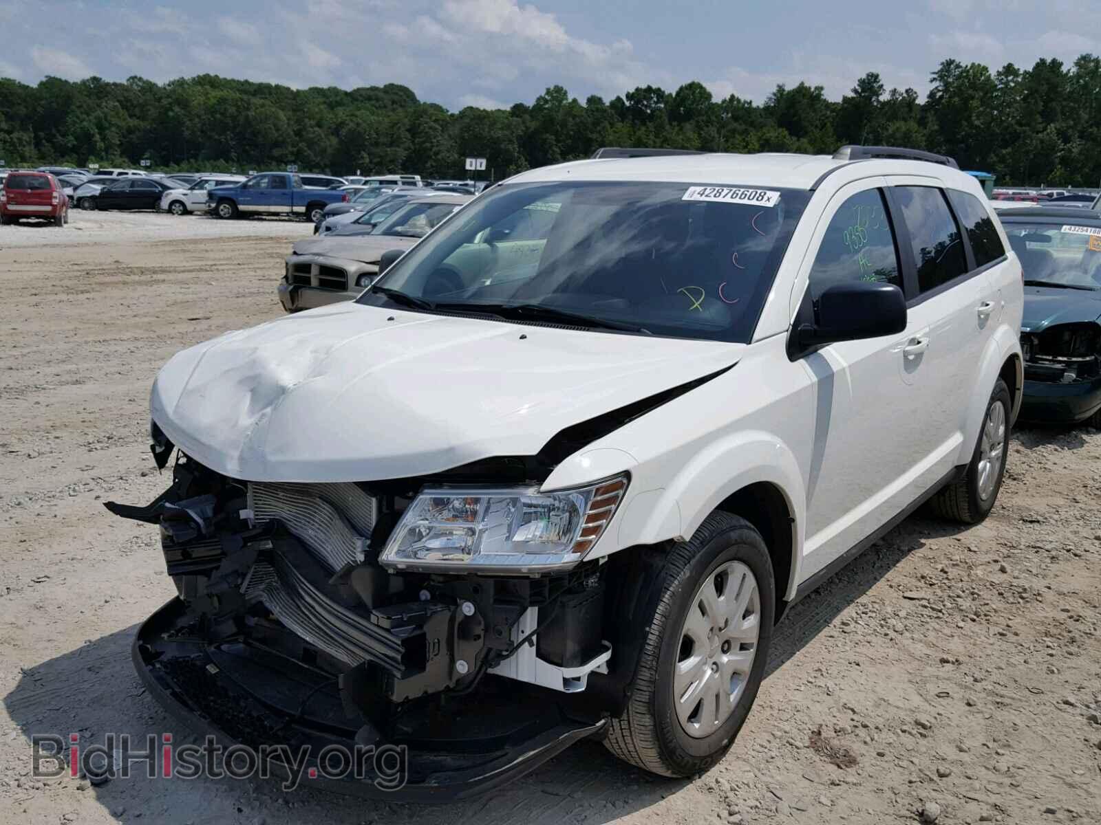 2017 DODGE JOURNEY SE - VIN: 3C4PDCAB4HT637363 - Фото 2