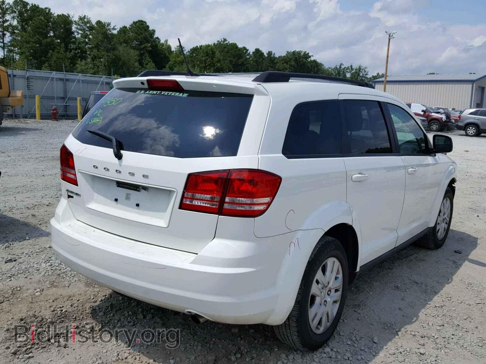 2017 DODGE JOURNEY SE - VIN: 3C4PDCAB4HT637363 - Фото 4