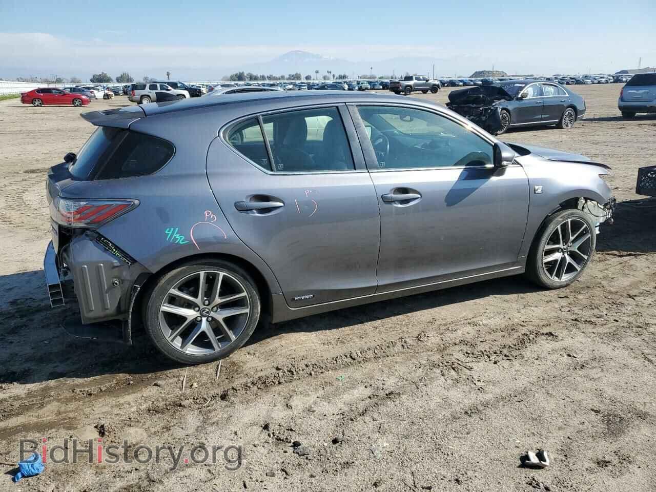 2014 LEXUS CT 200 - VIN: JTHKD5BH9E2179808 - Фото 3