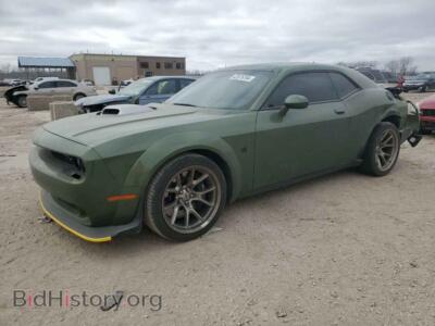 2023 Dodge CHALLENGER R/T Scat Pack, green — VIN 2C3CDZFJ7PH525928, Copart