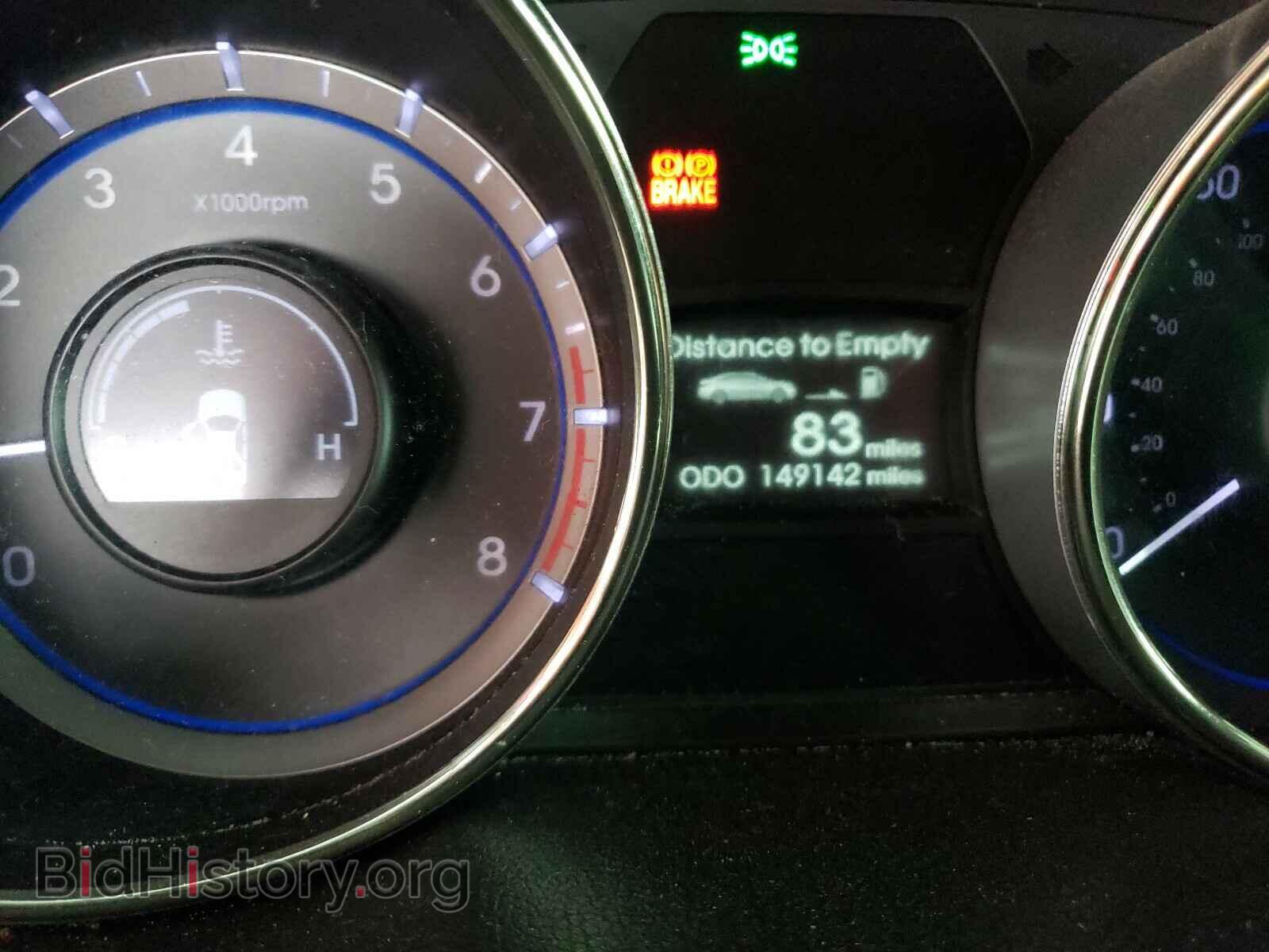 2012 HYUNDAI SONATA - VIN: 5NPEC4ACXCH338168 - Фото 8
