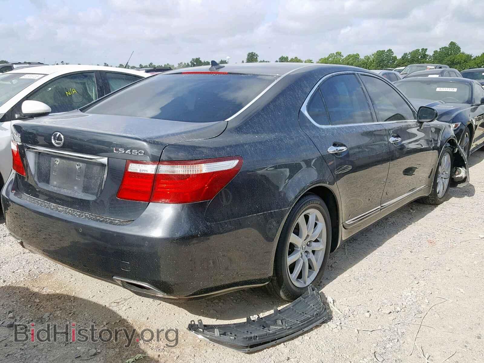 2007 LEXUS LS460 - VIN: JTHBL46F275038957 - Фото 4