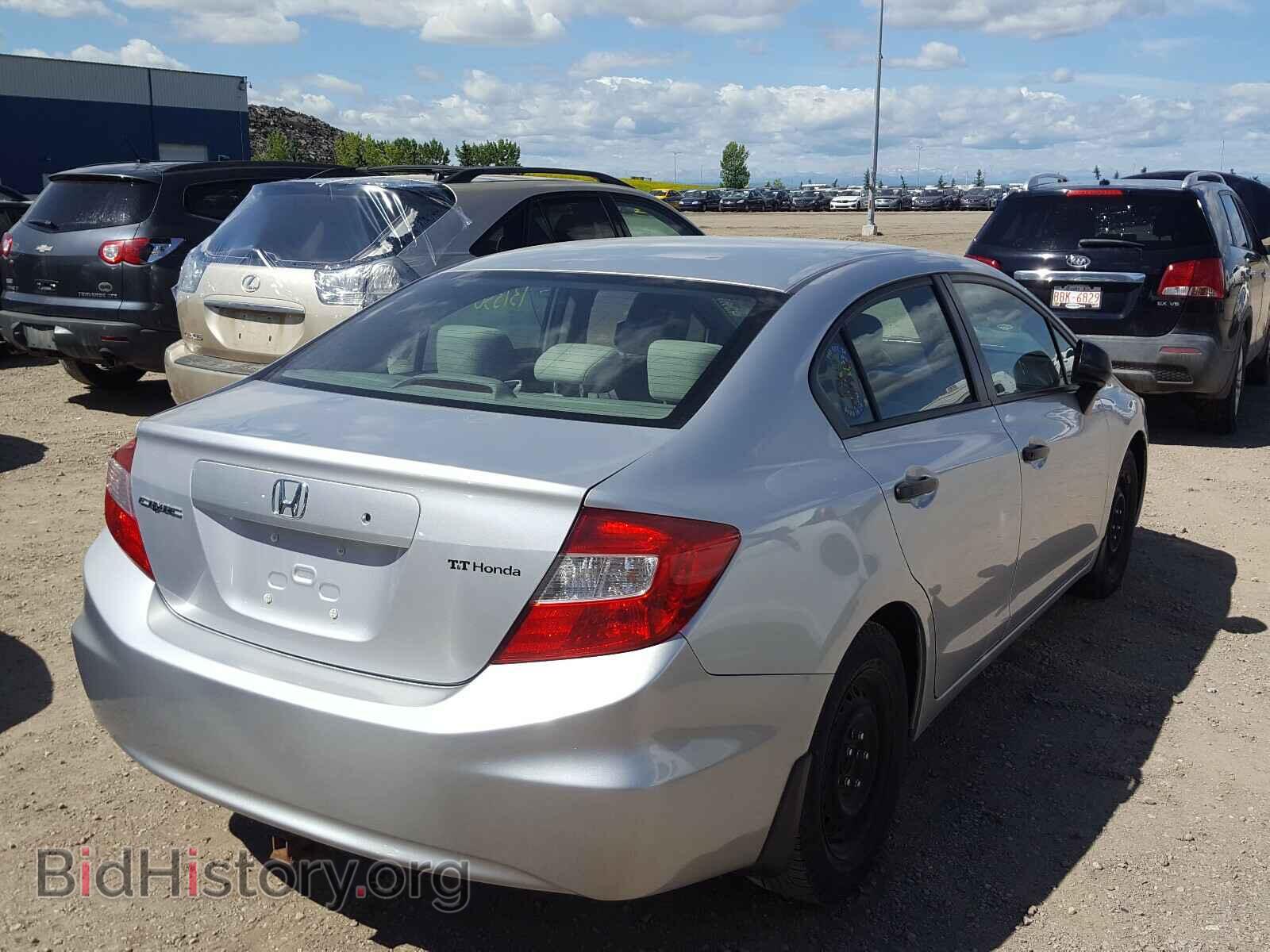 2012 HONDA CIVIC - VIN: 2HGFB2E25CH004881 - Фото 4