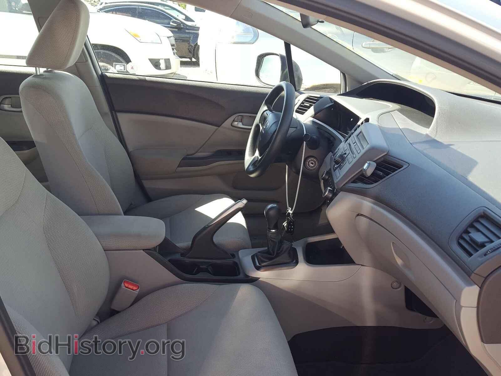 2012 HONDA CIVIC - VIN: 2HGFB2E25CH004881 - Фото 5