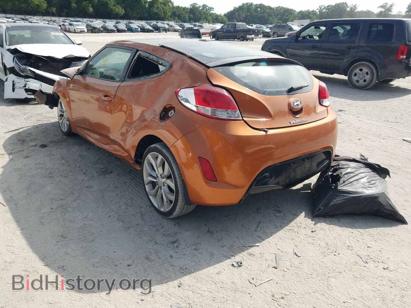 2013 HYUNDAI VELOSTER - VIN: KMHTC6AD4DU093611 - Фото 3