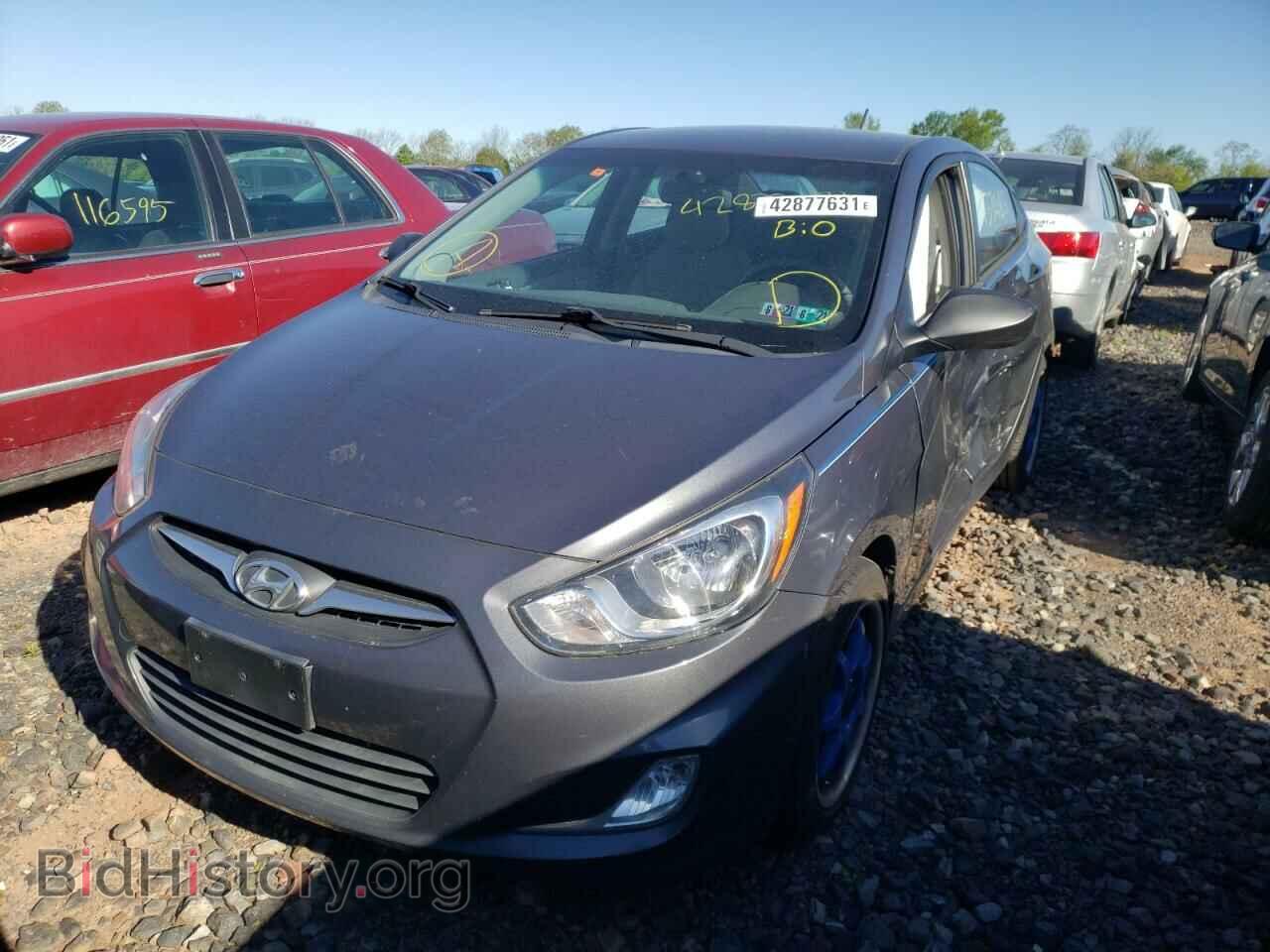 2012 HYUNDAI ACCENT - VIN: KMHCU4AE2CU035683 - Фото 2