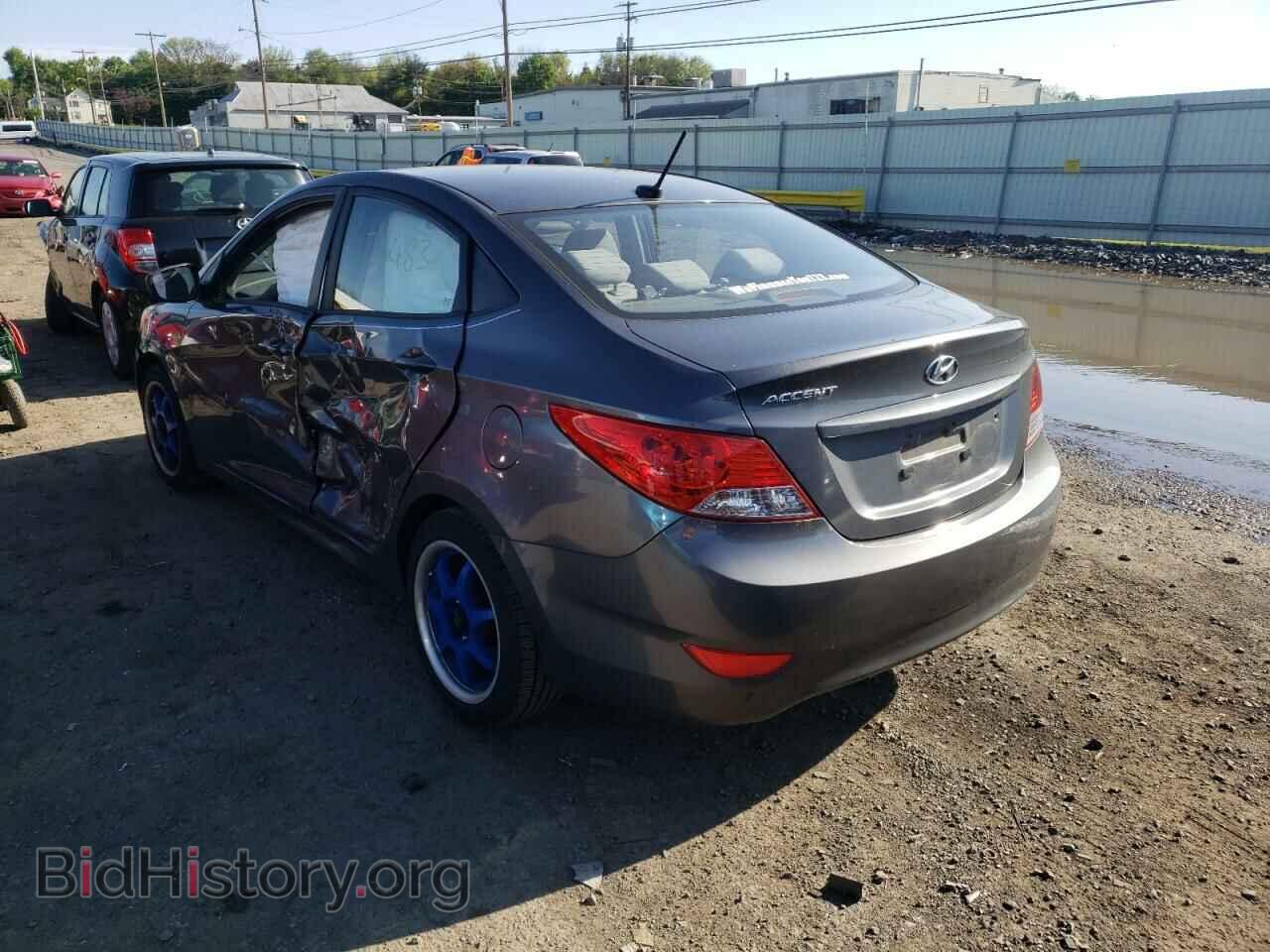 2012 HYUNDAI ACCENT - VIN: KMHCU4AE2CU035683 - Фото 3