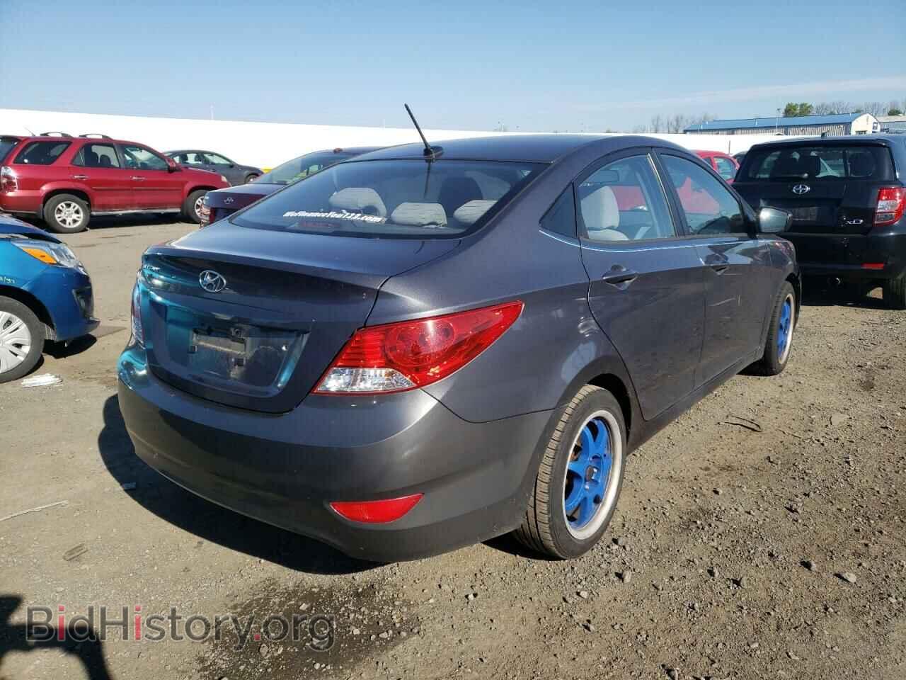 2012 HYUNDAI ACCENT - VIN: KMHCU4AE2CU035683 - Фото 4