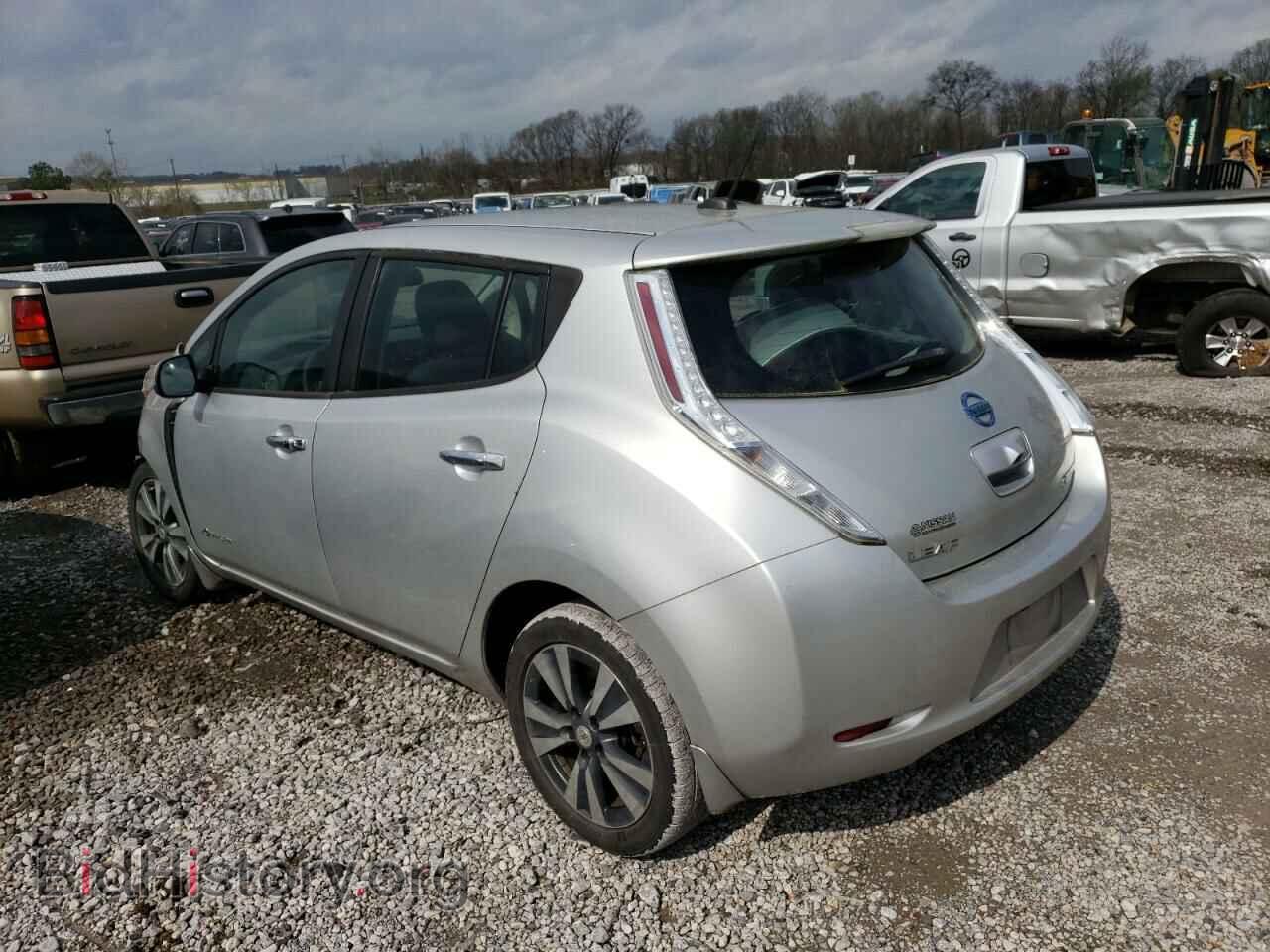 2015 NISSAN LEAF - VIN: 1N4AZ0CP6FC329222 - Фото 2