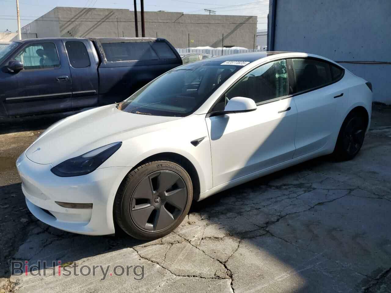 Photo 5YJ3E1EA8MF868065 - TESLA MODEL 3 2021