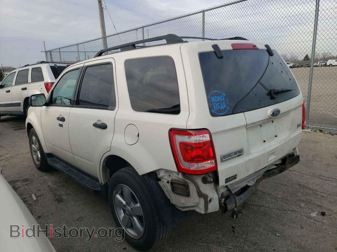 2011 FORD ESCAPE - VIN: 1FMCU0DG8BKA66274 - Фото 2