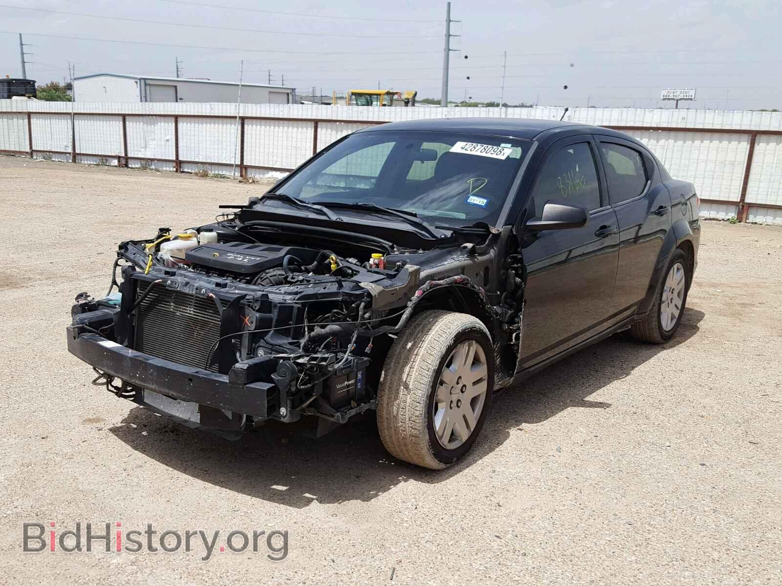 2012 DODGE AVENGER - VIN: 1C3CDZAB1CN212312 - Photo 2