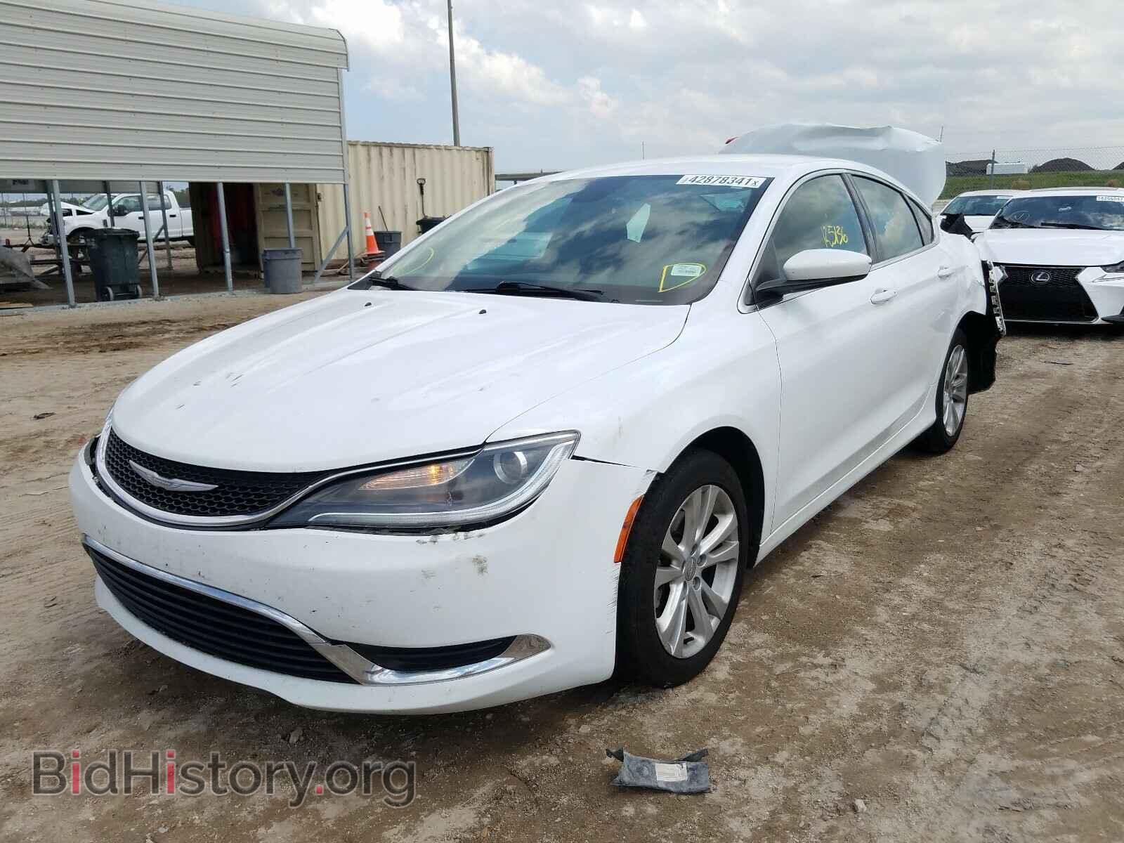 2015 CHRYSLER 200 - VIN: 1C3CCCAB7FN611195 - Фото 2