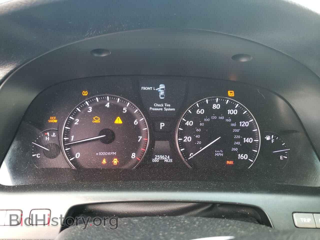 2007 LEXUS LS460 - VIN: JTHGL46F075014663 - Фото 9