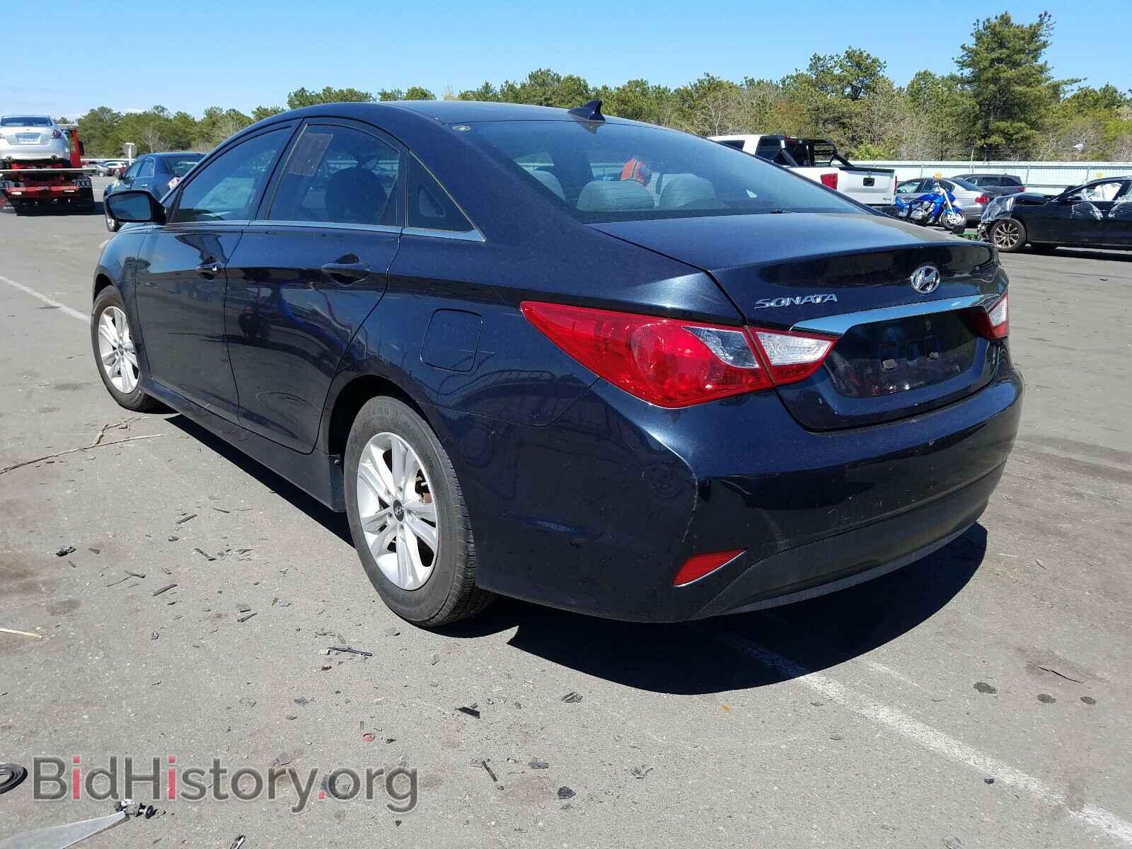 2014 HYUNDAI SONATA - VIN: 5NPEB4AC7EH876073 - Фото 3
