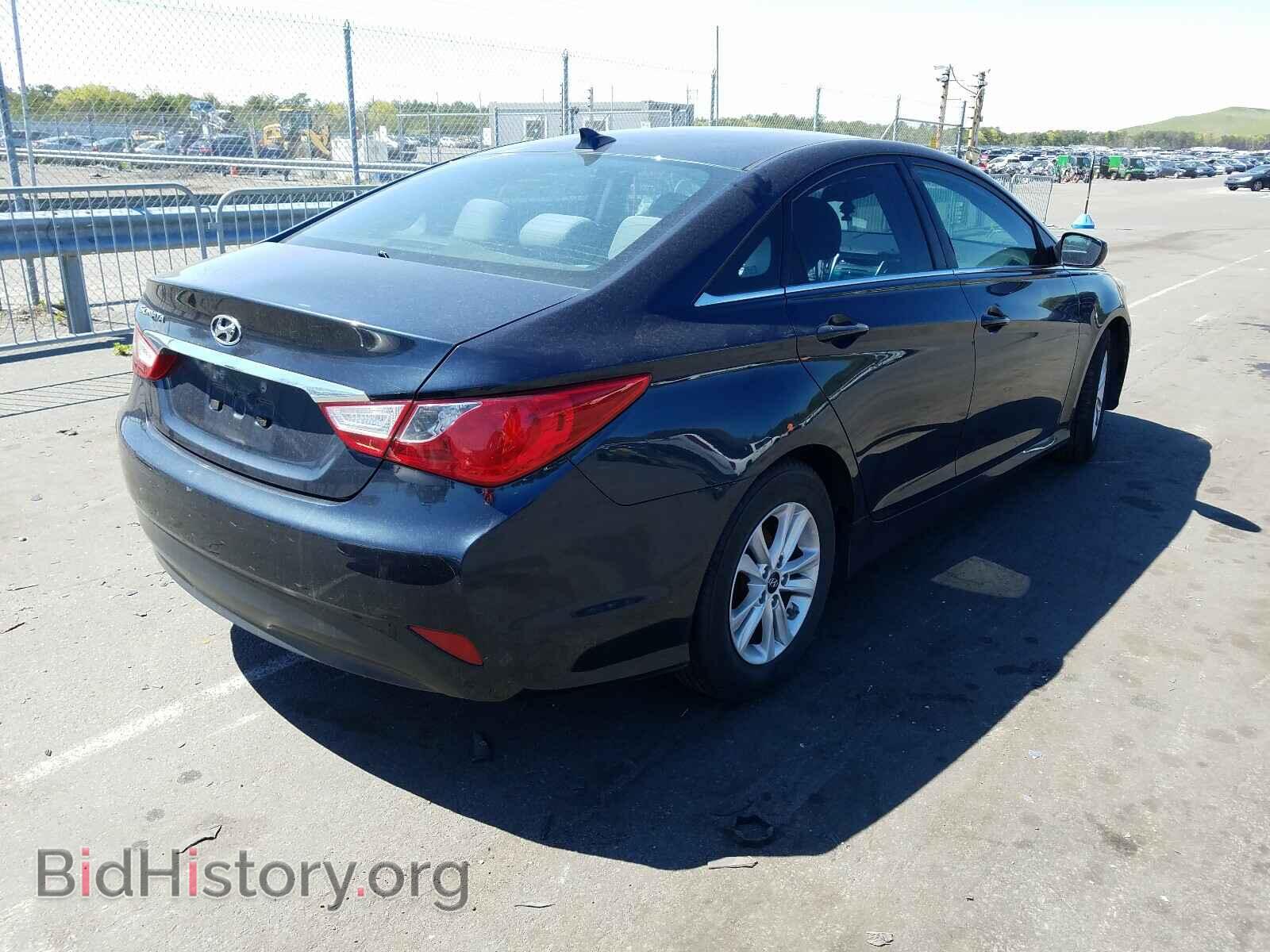2014 HYUNDAI SONATA - VIN: 5NPEB4AC7EH876073 - Фото 4