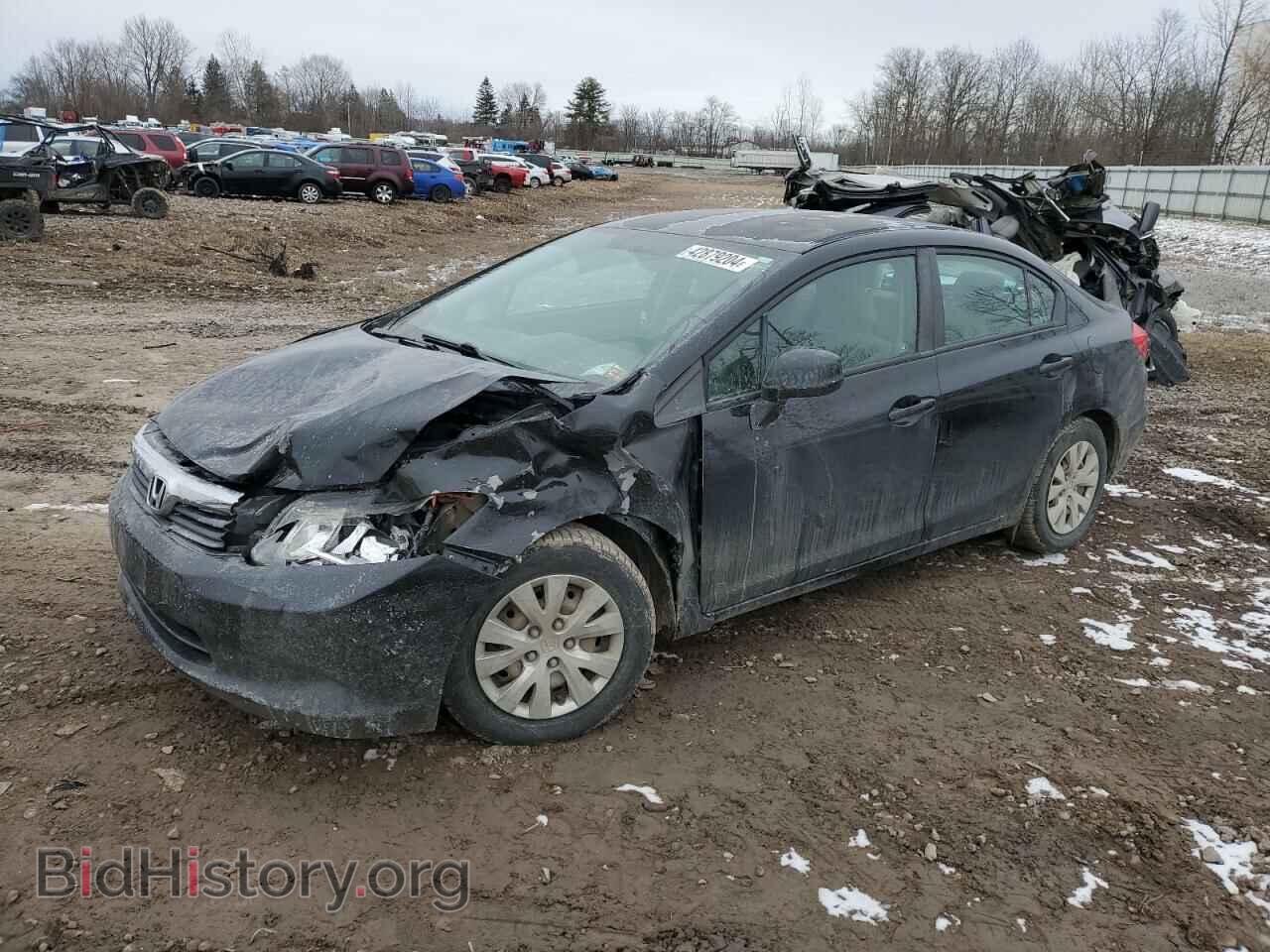 Фотография 2HGFB2F51CH601938 - HONDA CIVIC 2012