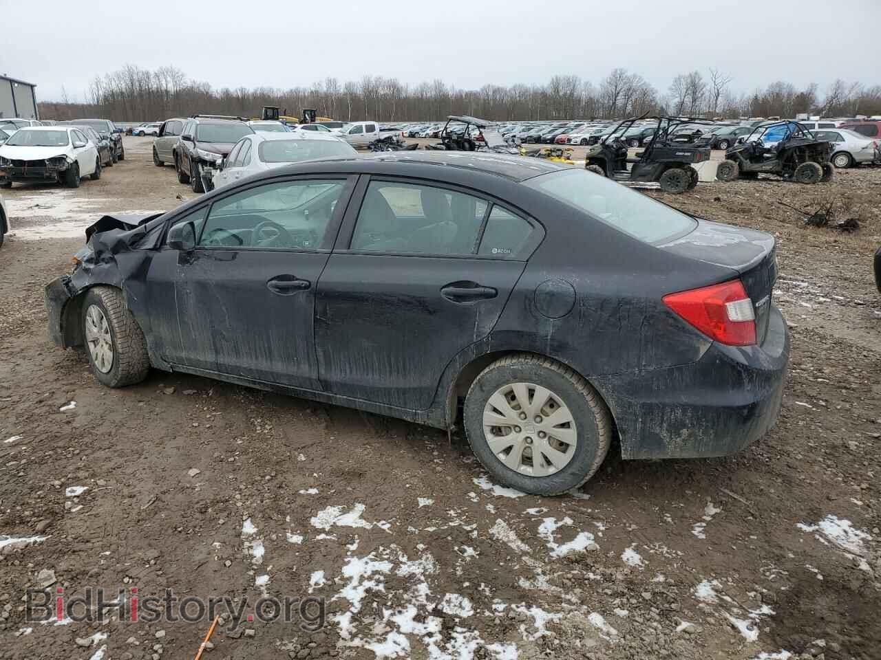 2012 HONDA CIVIC - VIN: 2HGFB2F51CH601938 - Фото 2