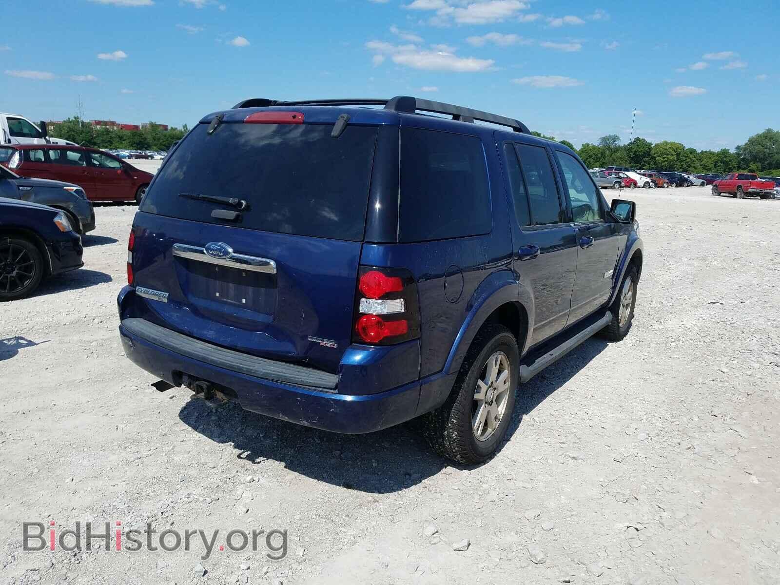 2007 FORD EXPLORER - VIN: 1FMEU73E87UB36854 - Фото 4