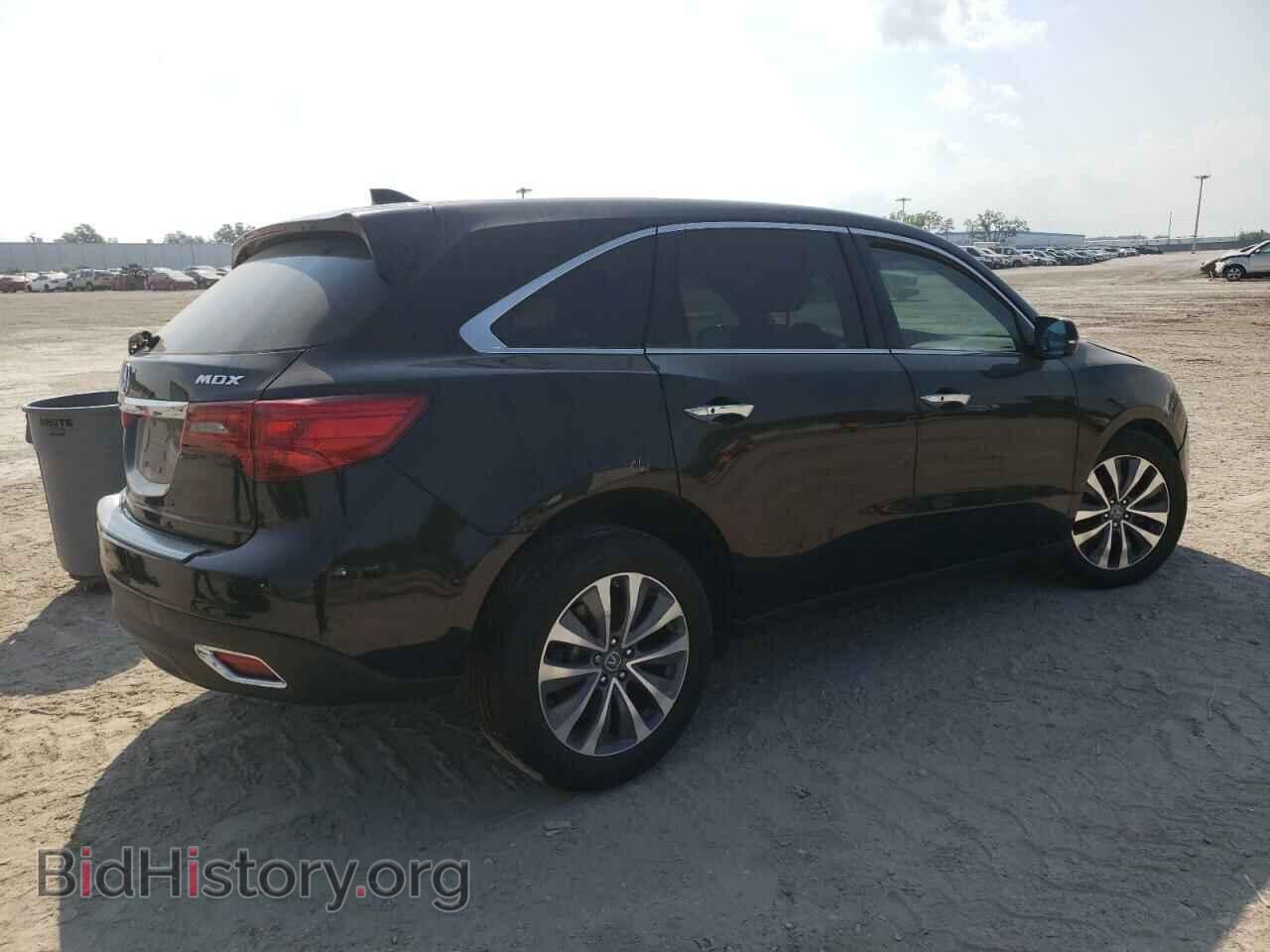 2016 ACURA MDX - VIN: 5FRYD3H44GB008824 - Фото 3