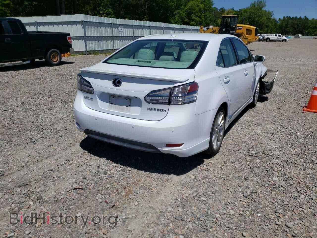 2010 LEXUS HS - VIN: JTHBB1BA0A2006805 - Фото 4