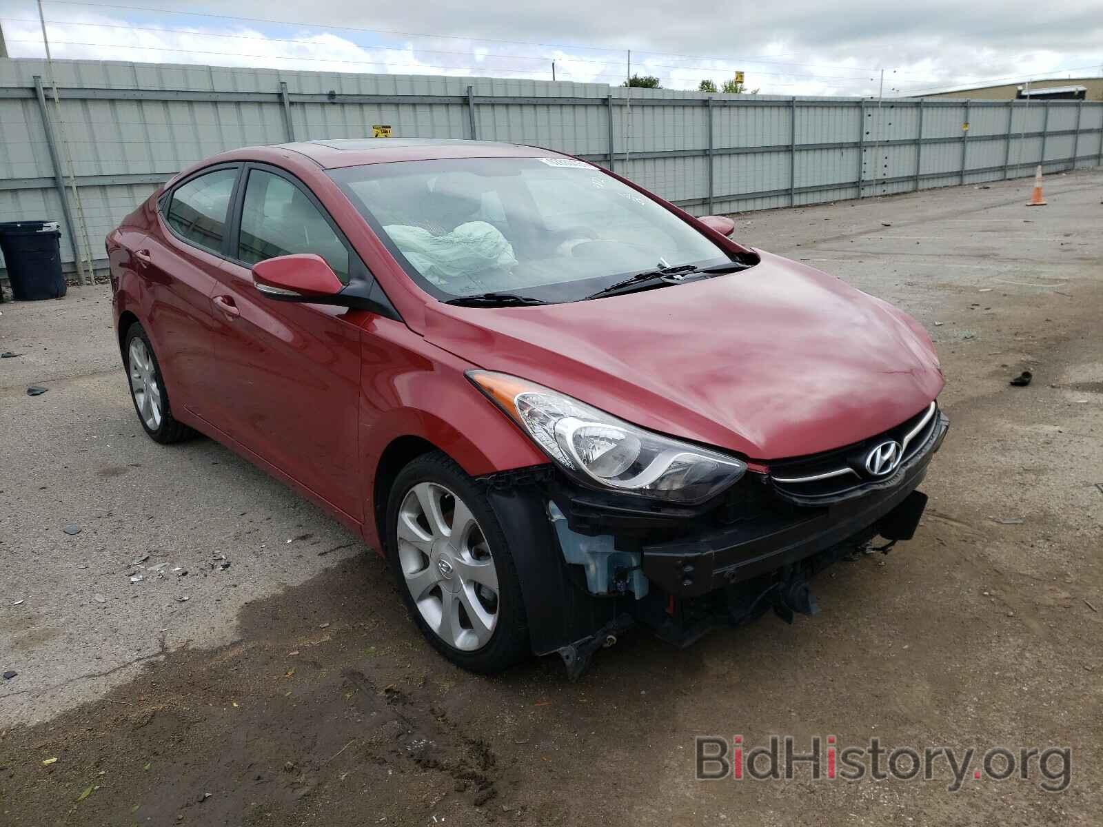 Photo KMHDH4AE6DU509872 - HYUNDAI ELANTRA 2013