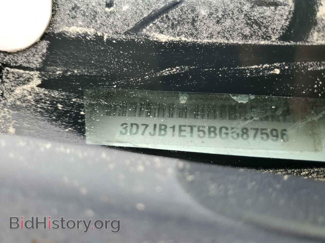 2011 DODGE RAM 1500 - VIN: 3D7JB1ET5BG587596 - Фото 12