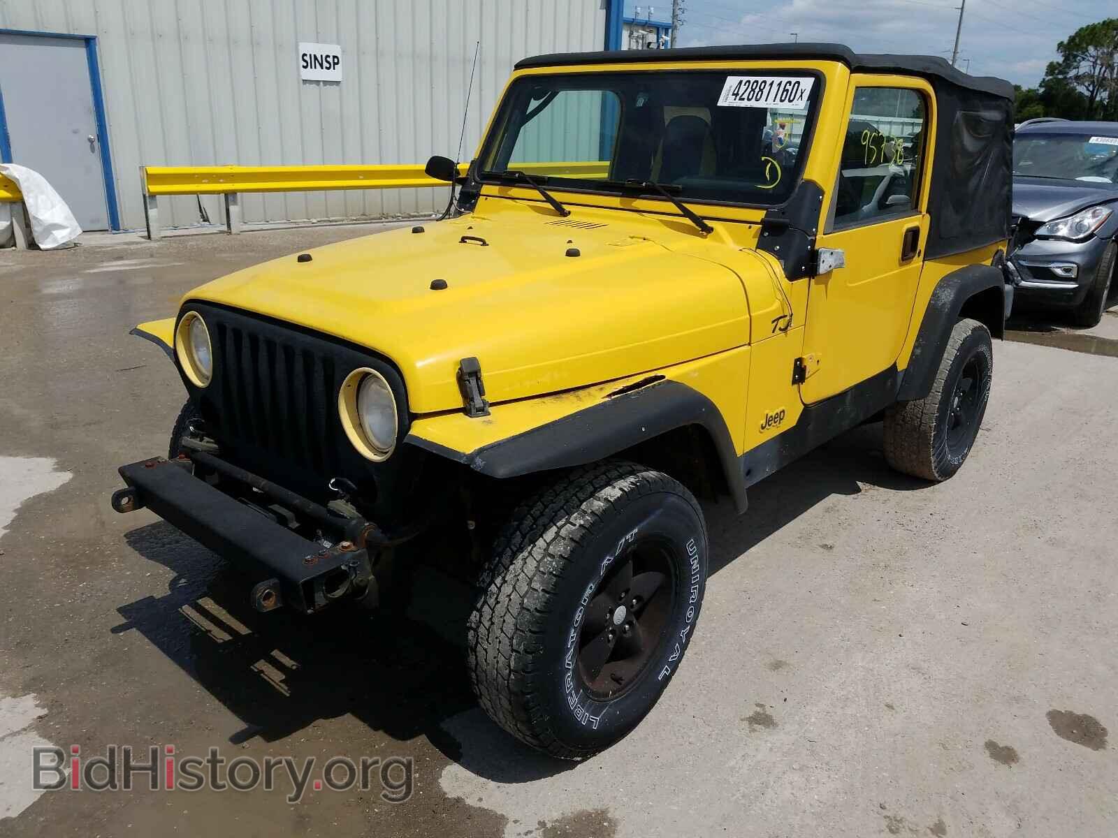 2000 JEEP WRANGLER - VIN: 1J4FA49S0YP780176 - Фото 2