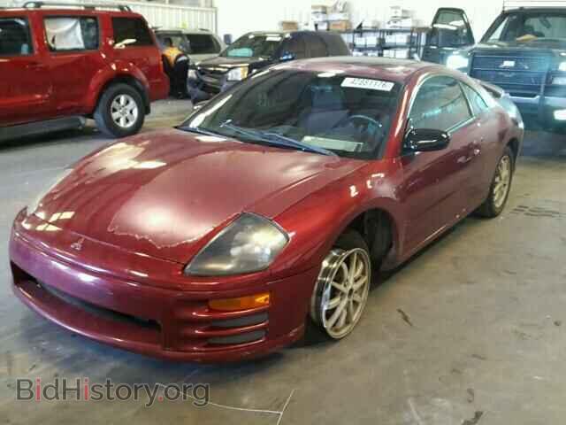 2001 MITSUBISHI ECLIPSE - VIN: 4A3AC44G01E041532 - Фото 2