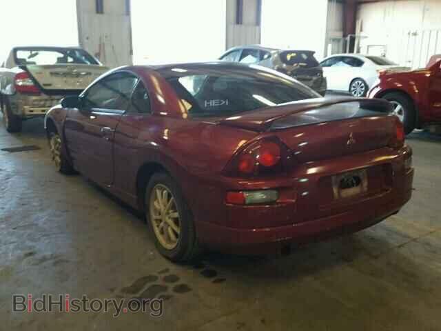 2001 MITSUBISHI ECLIPSE - VIN: 4A3AC44G01E041532 - Фото 3