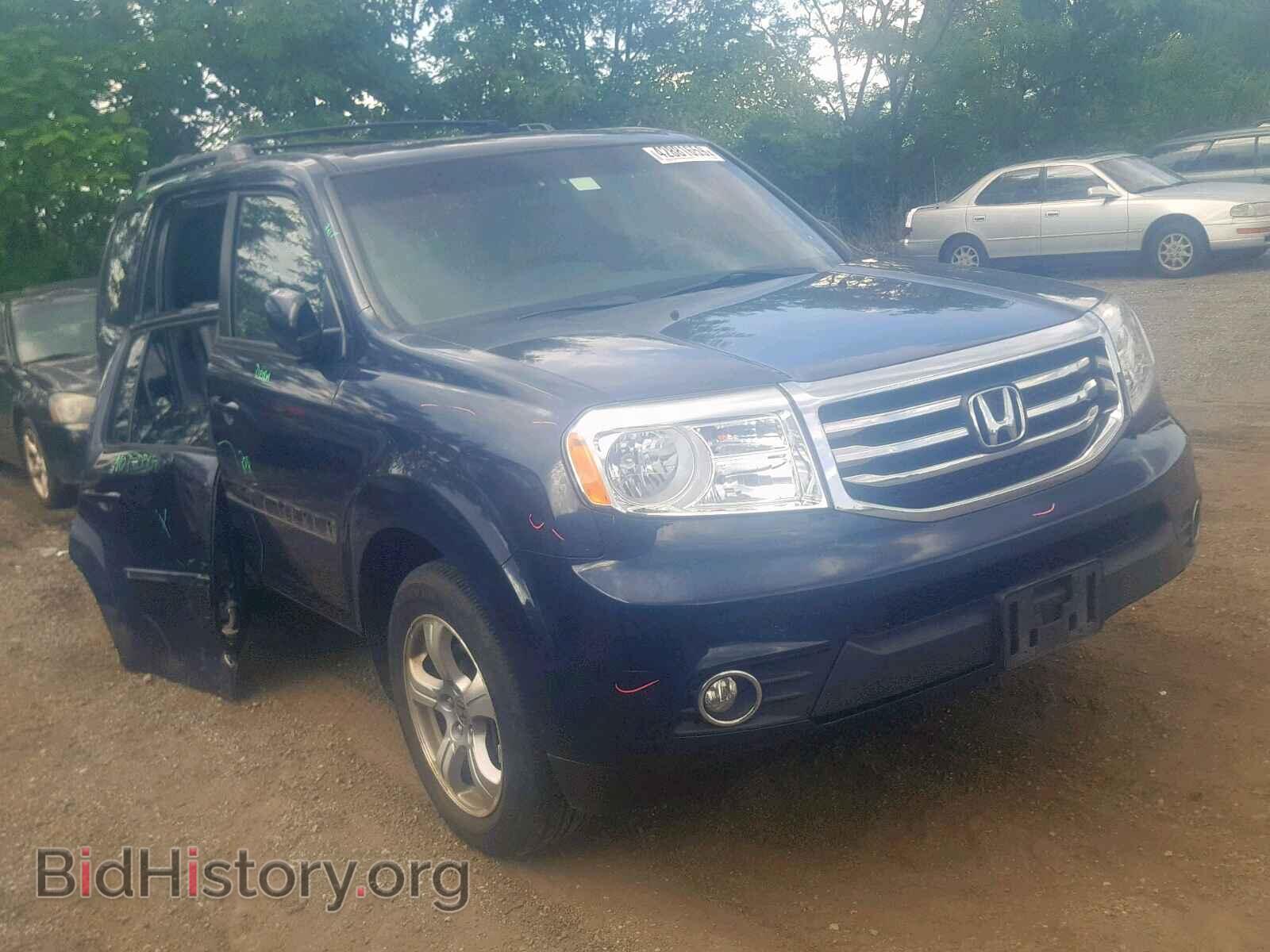 Фотография 5FNYF4H49CB003324 - HONDA PILOT EX 2012