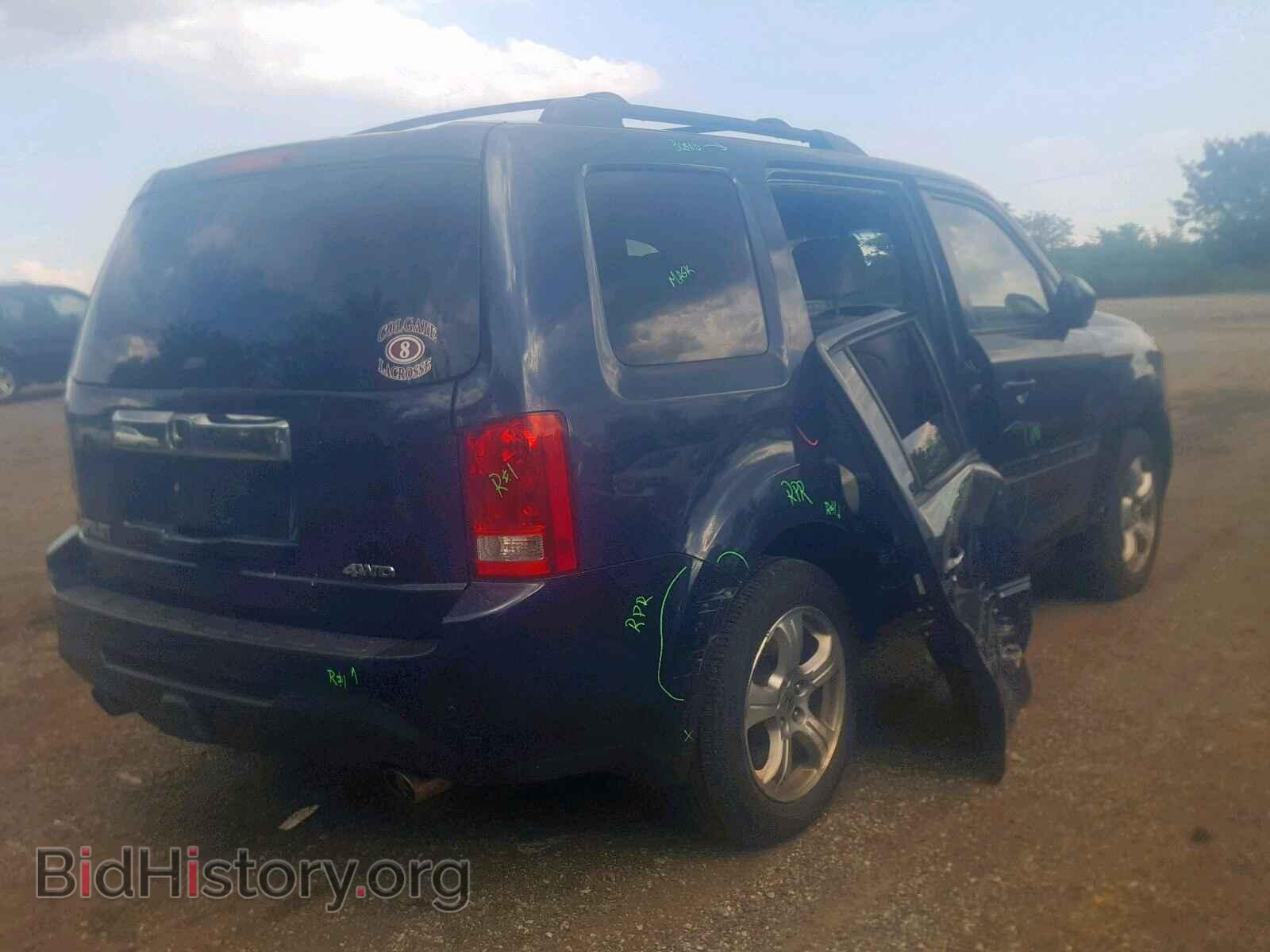 2012 HONDA PILOT EX - VIN: 5FNYF4H49CB003324 - Photo 4