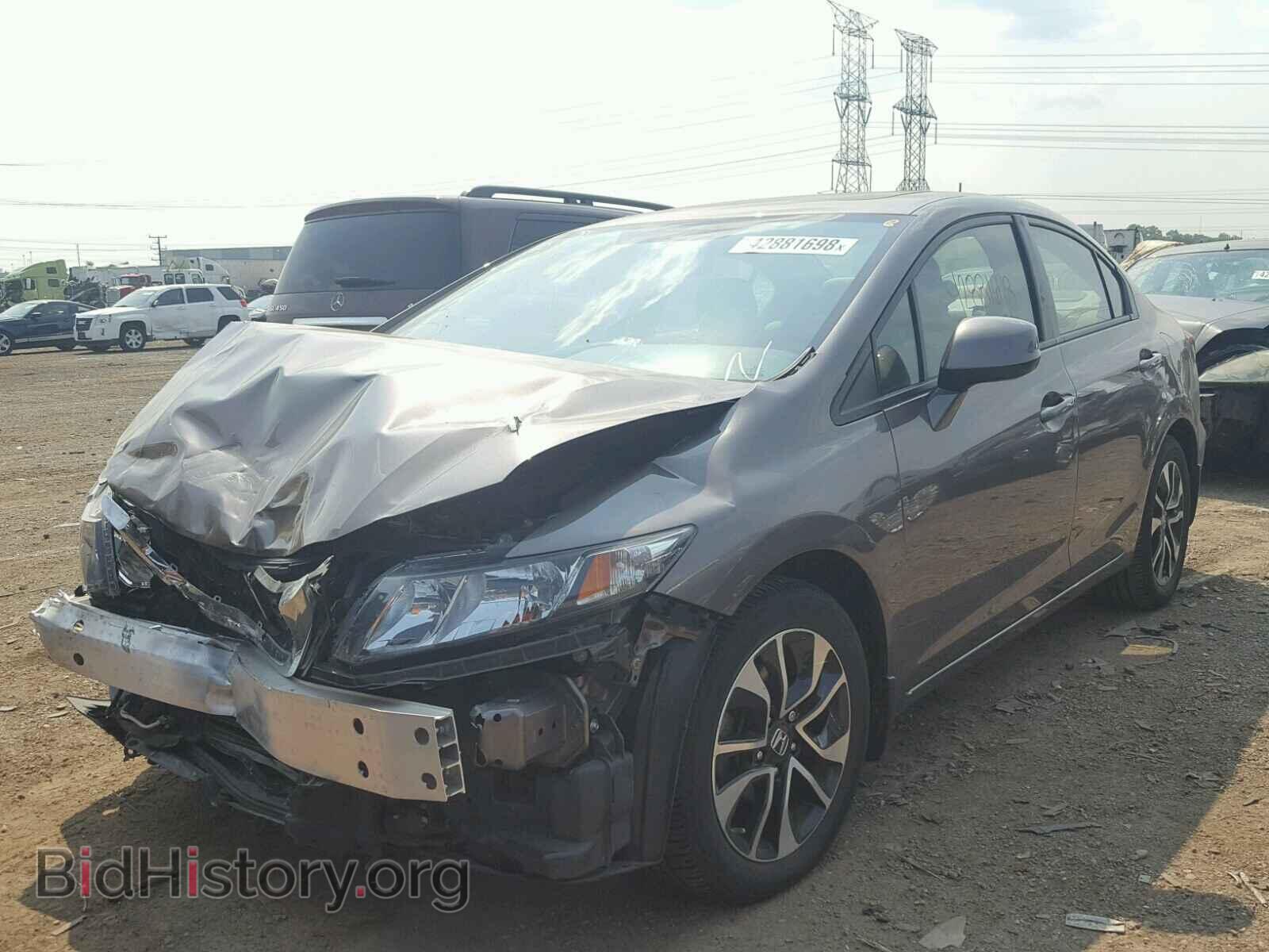 2013 HONDA CIVIC - VIN: 19XFB2F83DE099035 - Фото 2