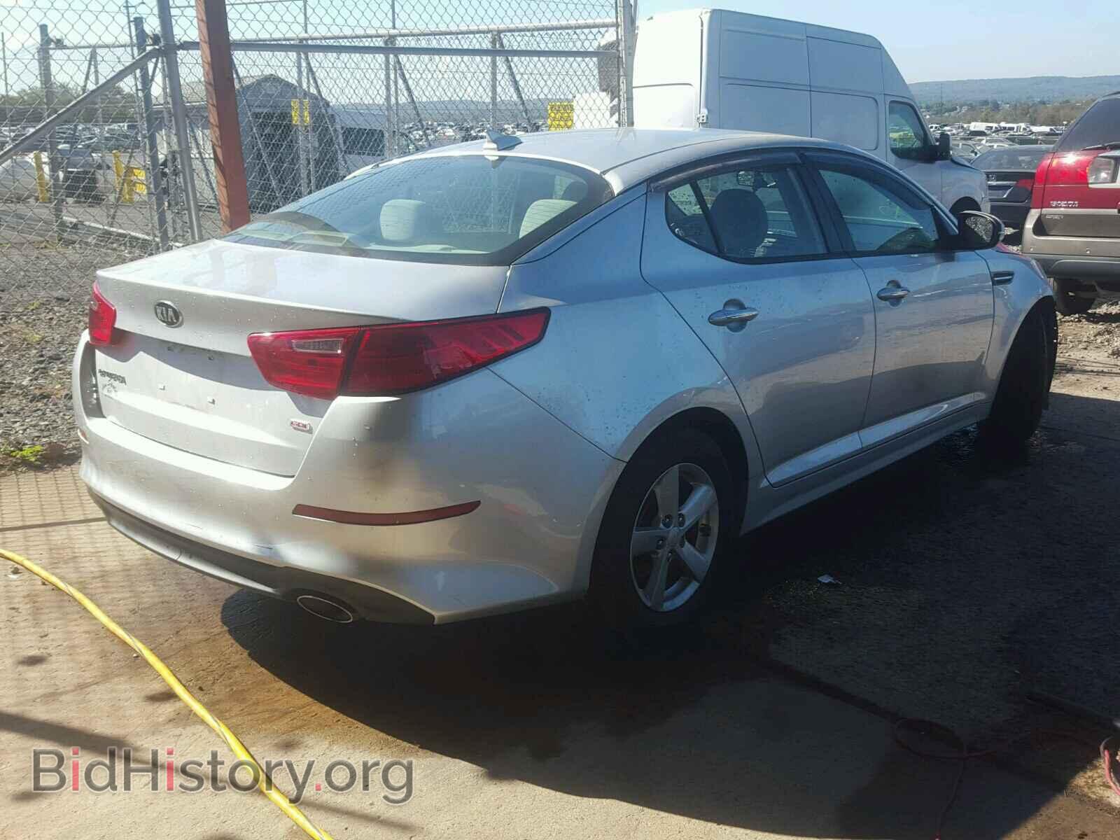 2015 KIA OPTIMA - VIN: 5XXGM4A71FG468039 - Фото 4