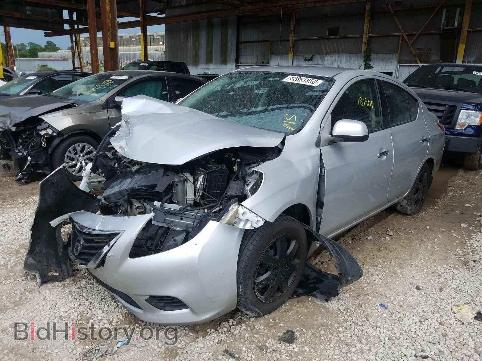 2012 NISSAN VERSA - VIN: 3N1CN7AP2CL836664 - Фото 2