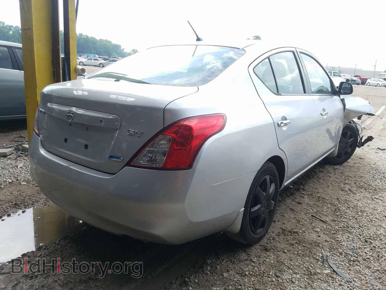 2012 NISSAN VERSA - VIN: 3N1CN7AP2CL836664 - Фото 4