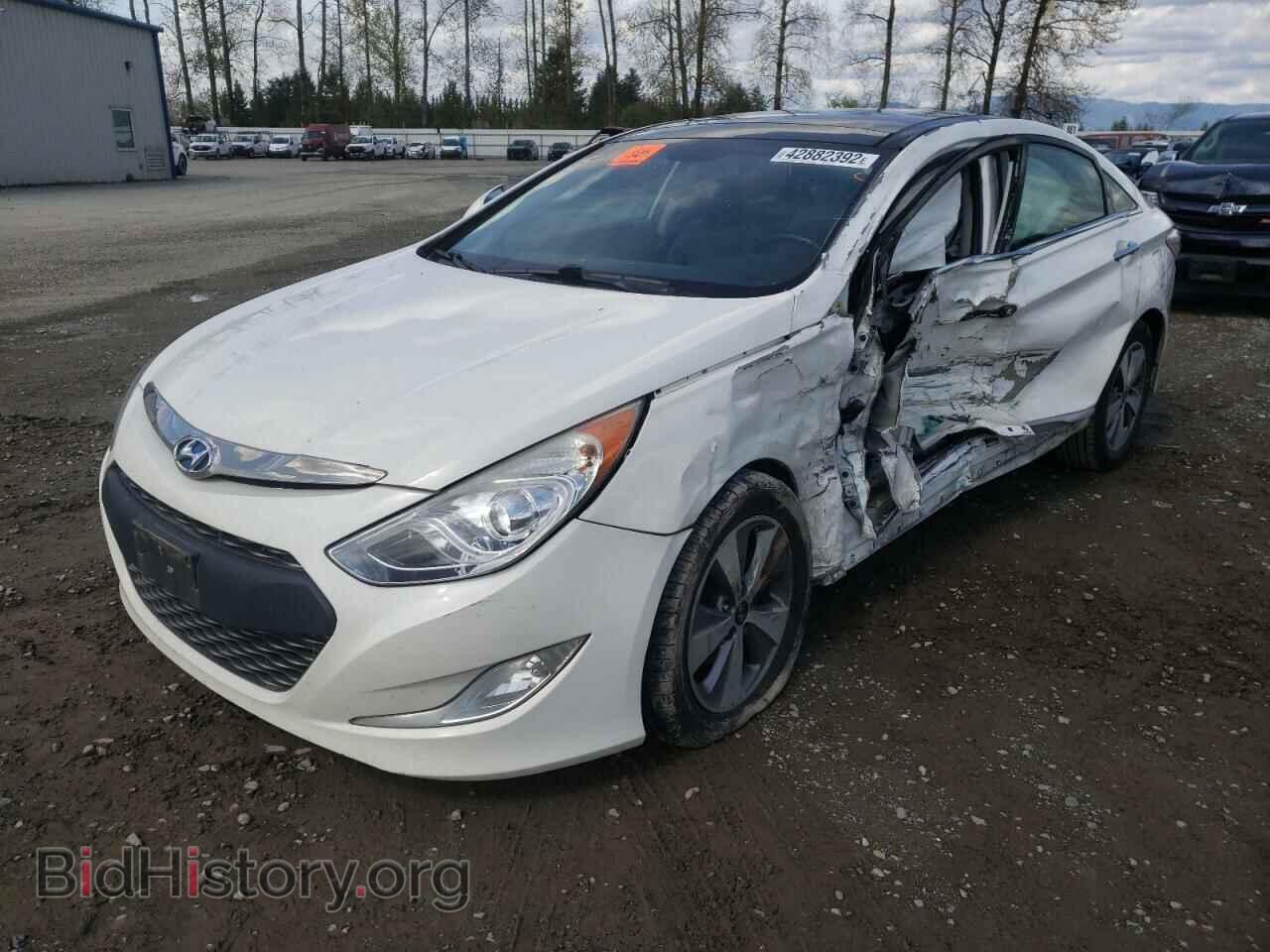 2012 HYUNDAI SONATA - VIN: KMHEC4A46CA021029 - Фото 2