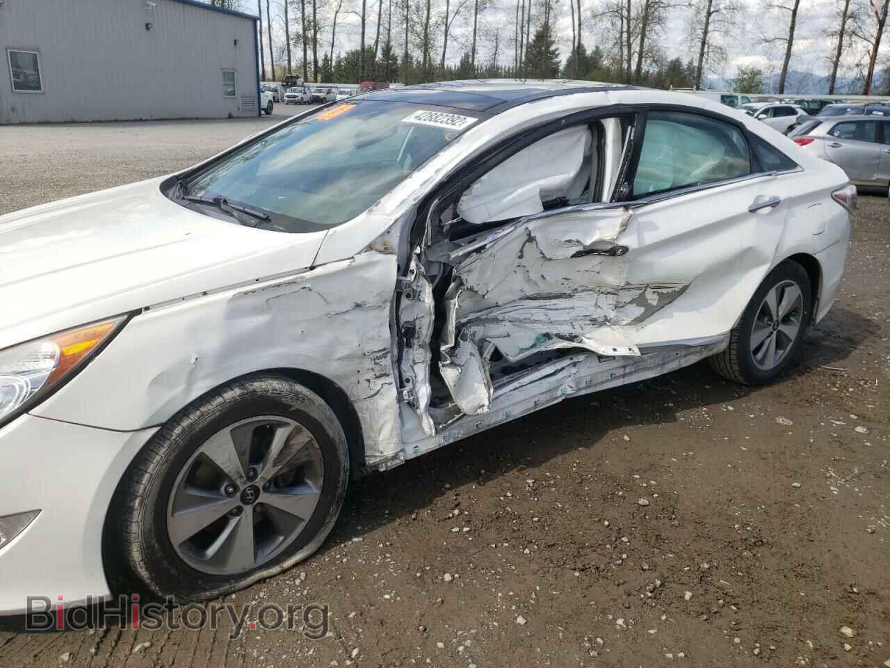 2012 HYUNDAI SONATA - VIN: KMHEC4A46CA021029 - Фото 9