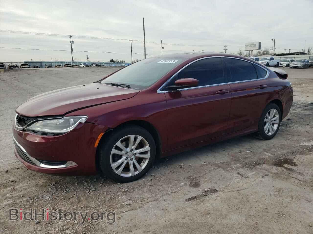 Фотография 1C3CCCABXGN106799 - CHRYSLER 200 2016
