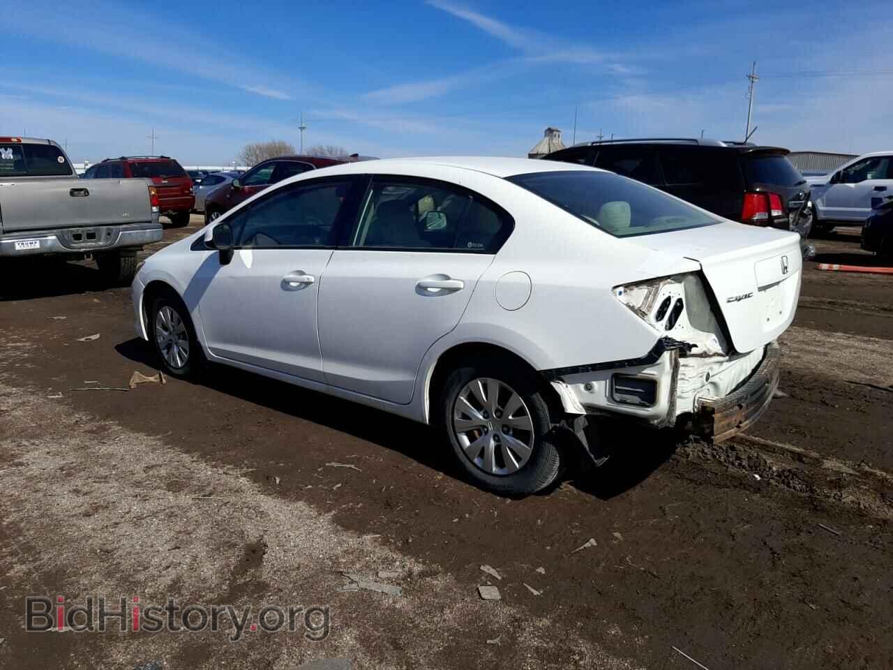 2012 HONDA CIVIC - VIN: 2HGFB2F56CH594131 - Фото 2