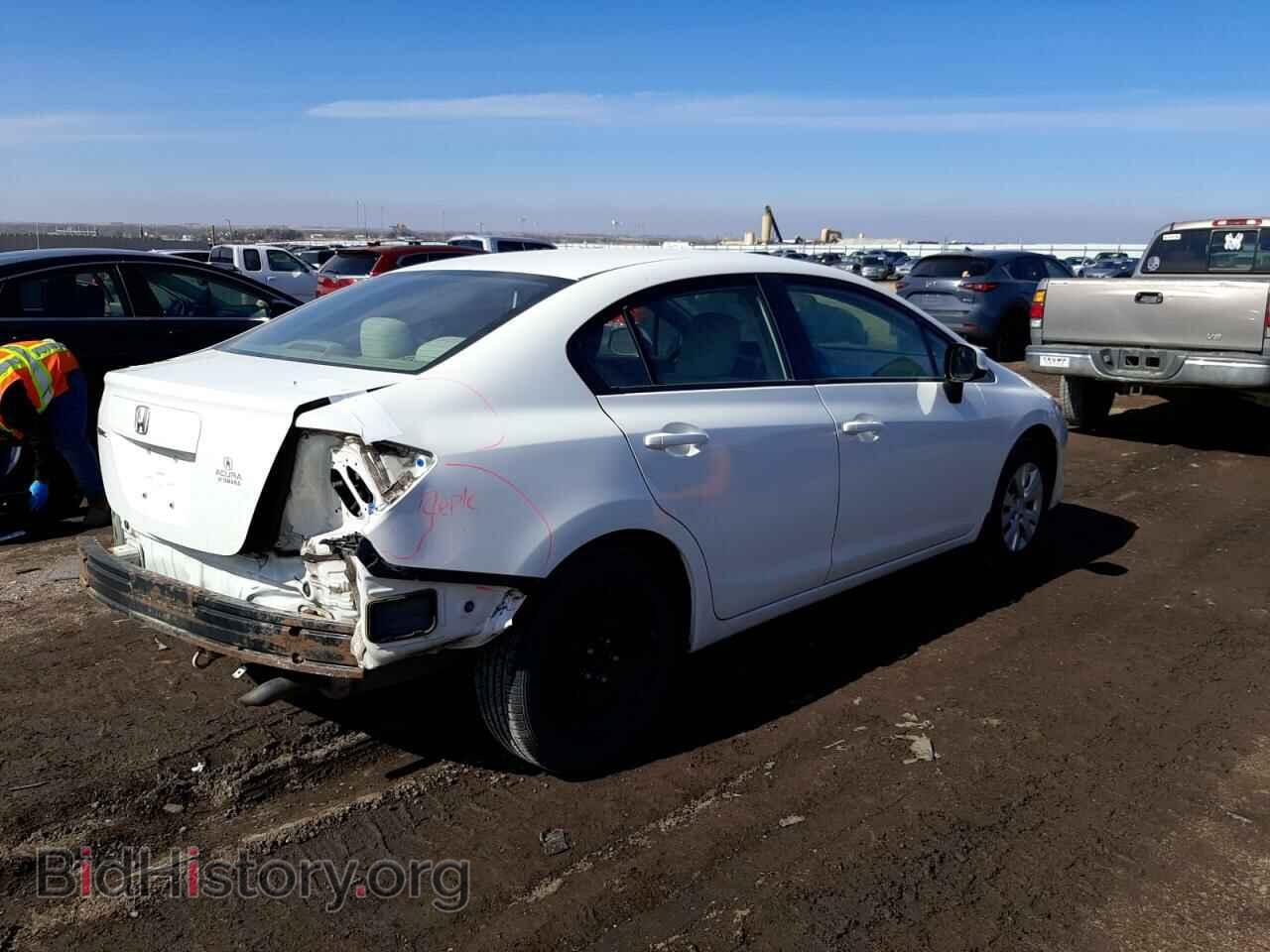 2012 HONDA CIVIC - VIN: 2HGFB2F56CH594131 - Фото 3