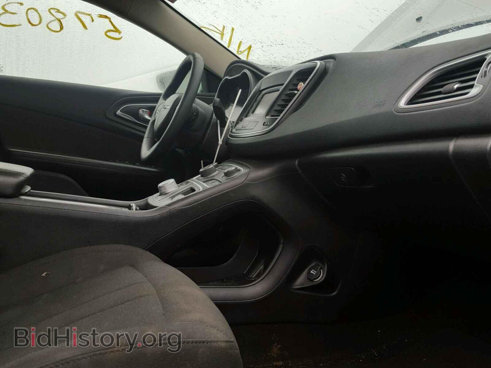Фотография 1C3CCCAB8GN107207 - CHRYSLER 200 2016