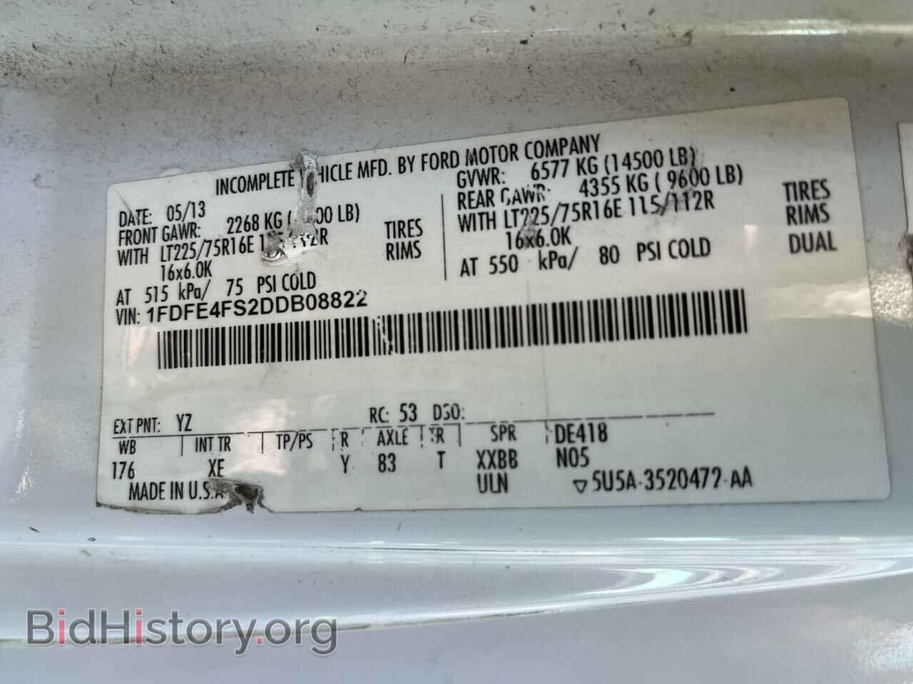 2013 FORD ALL Models - VIN: 1FDFE4FS2DDB08822 - Фото 10