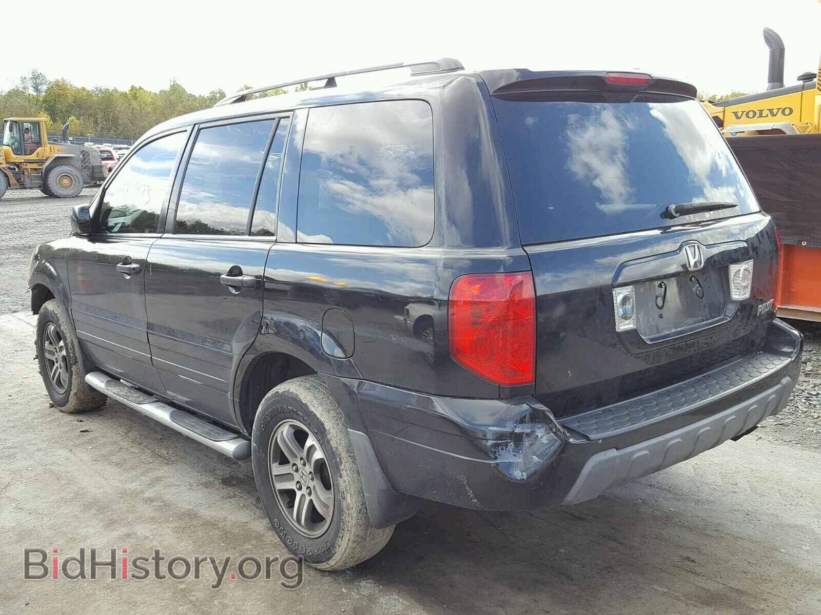 2005 HONDA PILOT - VIN: 2HKYF18565H502884 - Фото 3